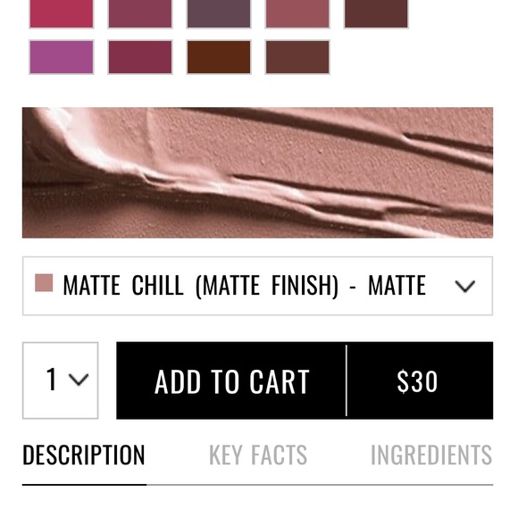 2 BRAND NEW IL MAKIAGE INFINITY LONG WEAR MATTE LIP CREAM - Picture 5 of 6